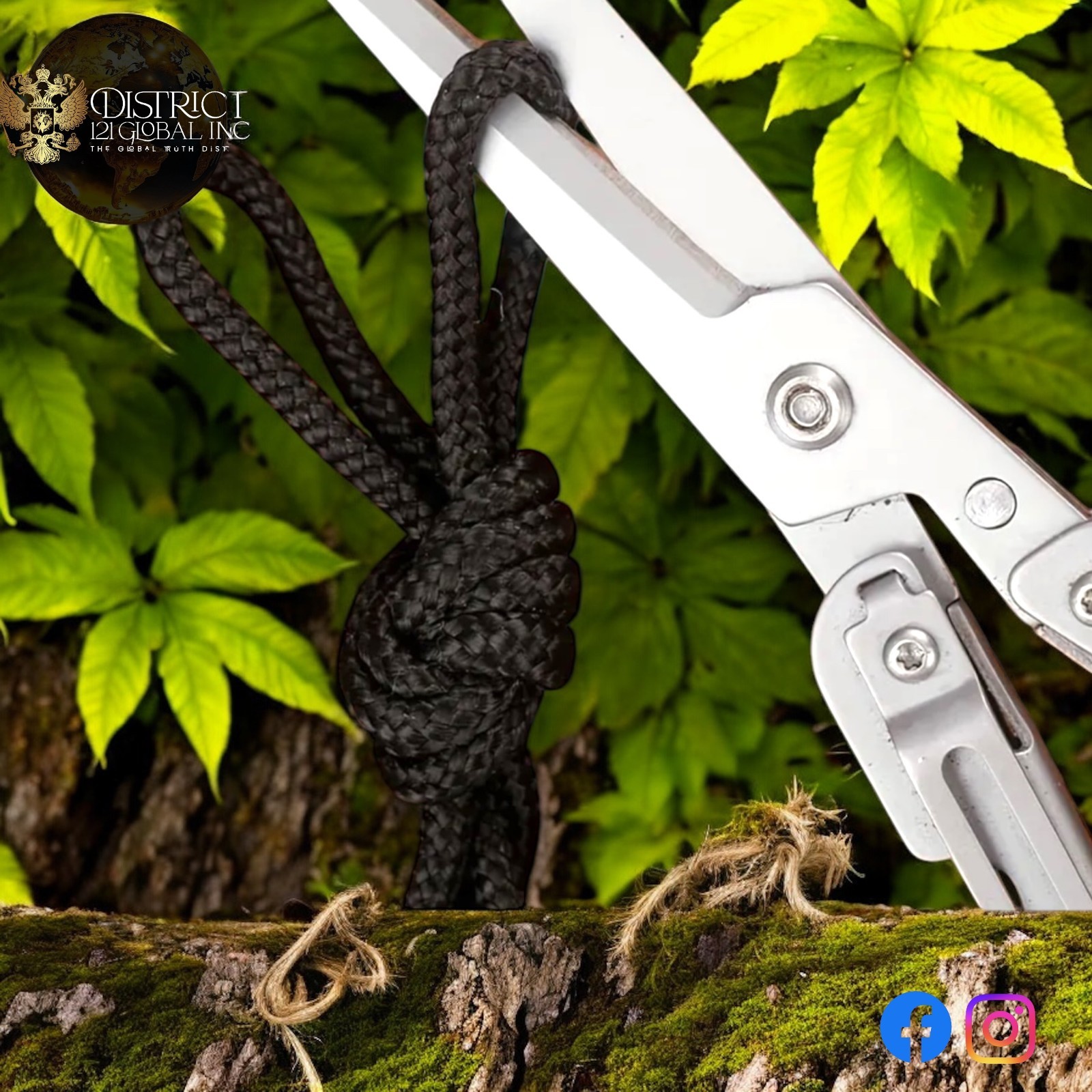 Compact Multi Tool Folding Stainless Steel Scissors For Bug Out Bags EDC