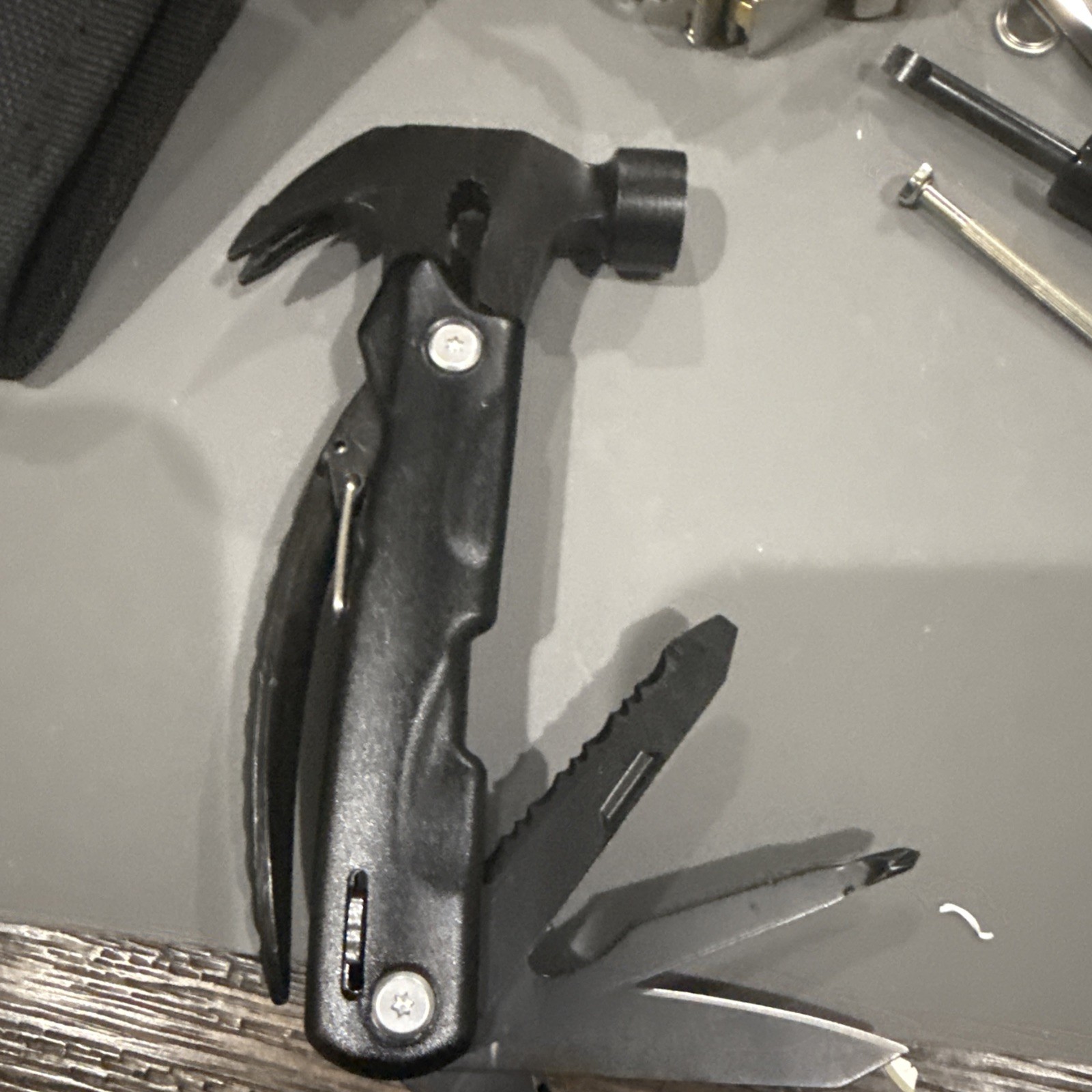 Multi-tool With Hammer And Sheath