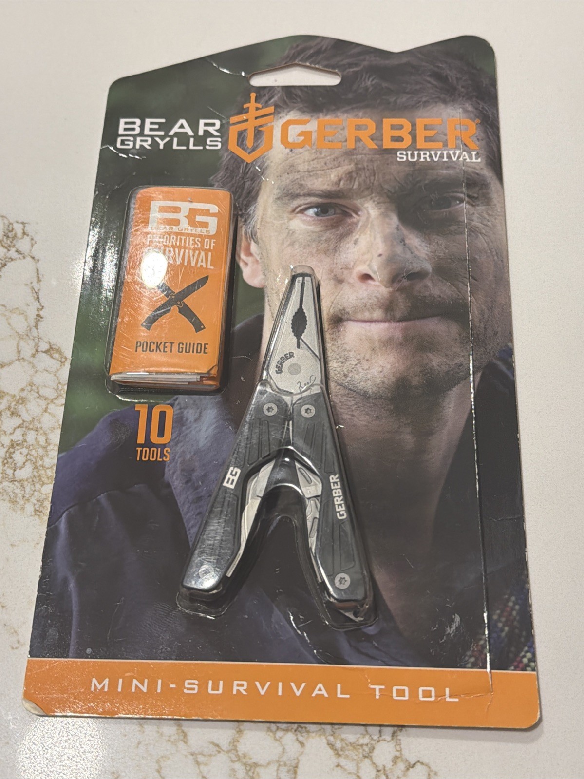 Gerber Bear Grylls Mini Survival Tool Multi-Tool 10 Components NEW Sealed