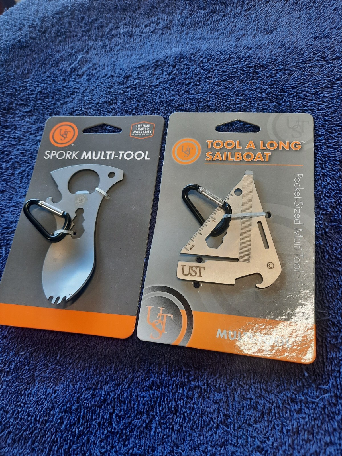 NEW UST Spork Multi-Tool Multifunctional Eating Utensil Tool A Long Sailboat