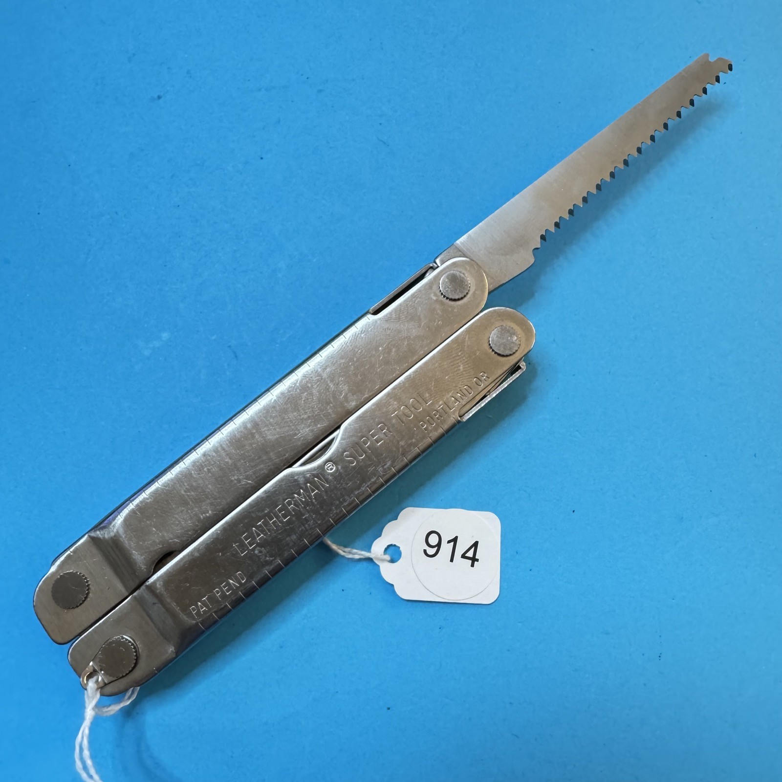 Leatherman Super Tool Plier Multi Tool Pocket Knife Excellent Condition EDC #914