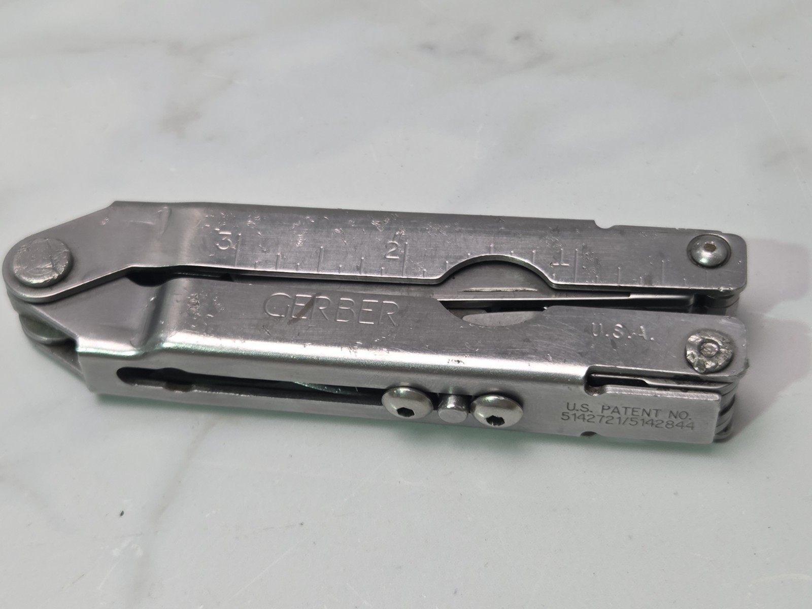 Gerber Multi Tool Stainless Steel US Patent 5142721 5212844 Simonds USA Vtg