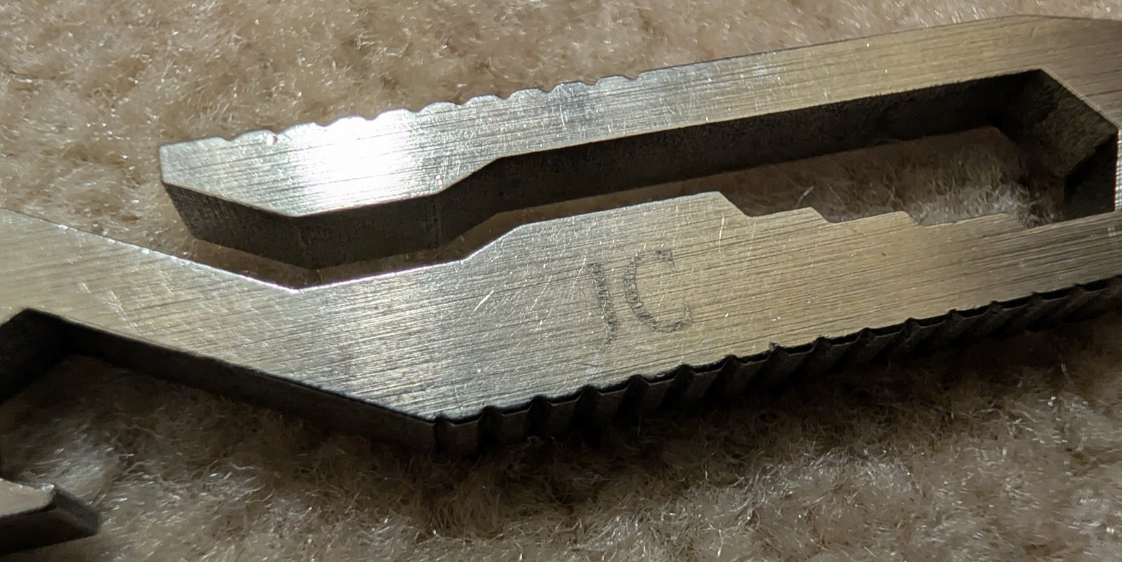 Griffin Pocket Tool GPT® Stainless Multi-Tool – Gently Used, Custom JC Etched