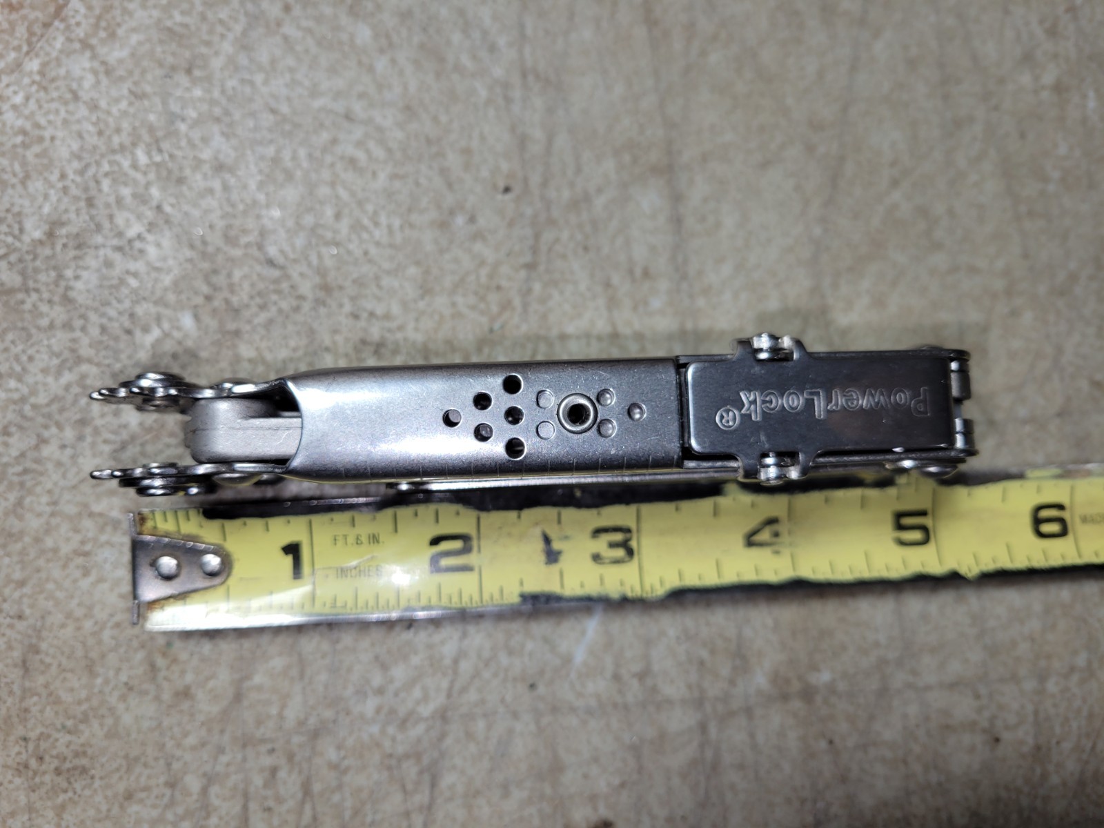 Fine SOG Power Lock Multi-Tool Stainless Steel Serrated Knife Opener
