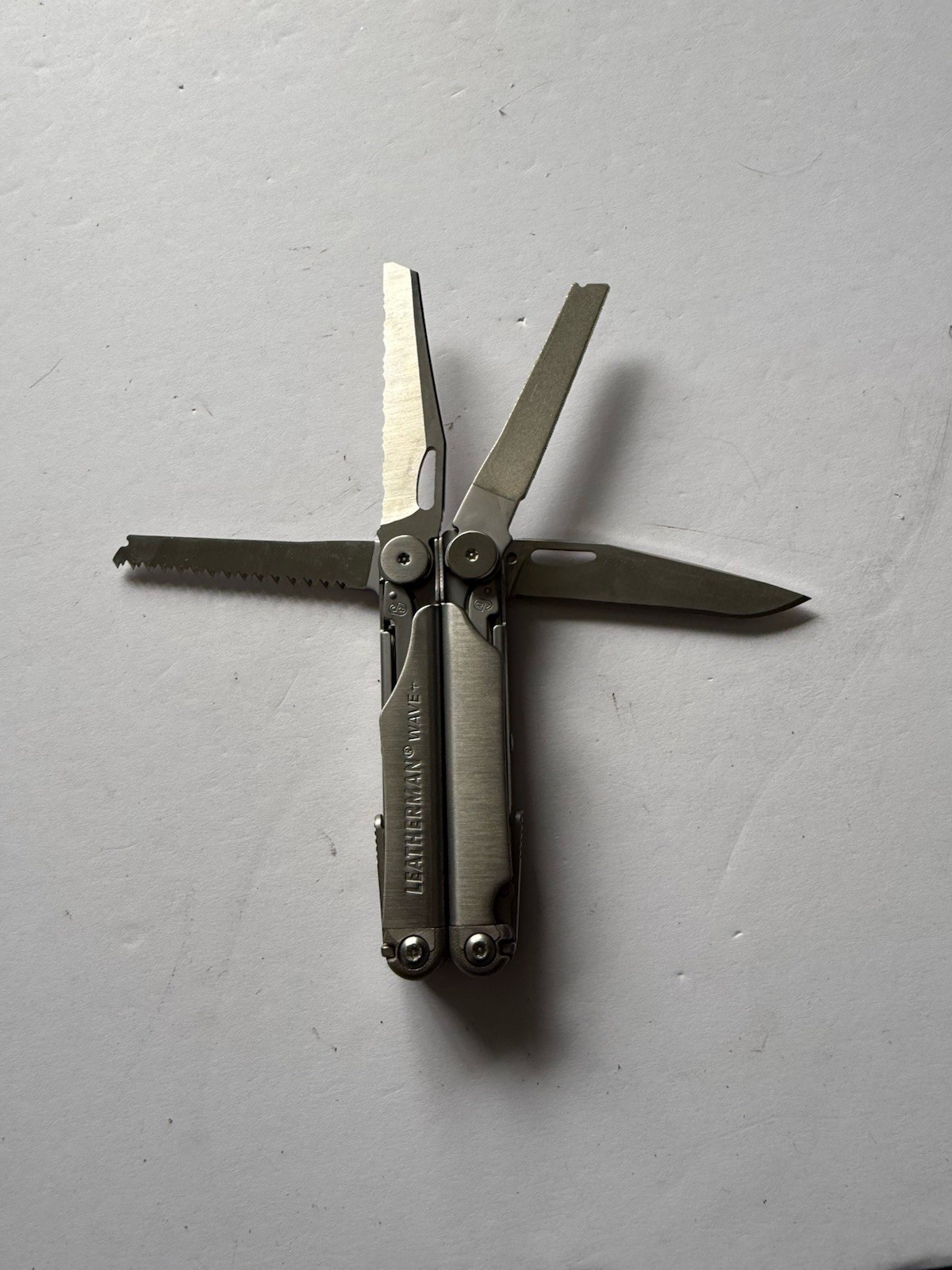 Leatherman Wave Plus Multi-Tool Great Condition w/Sheath