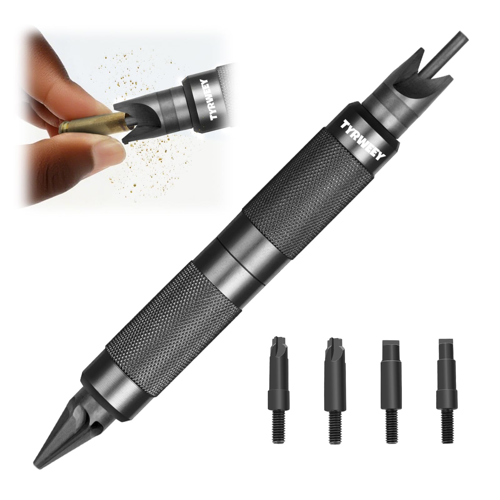 Case Prep Multitool, Case Chamfer Deburring Tools for Reloading, Primer Pocke…