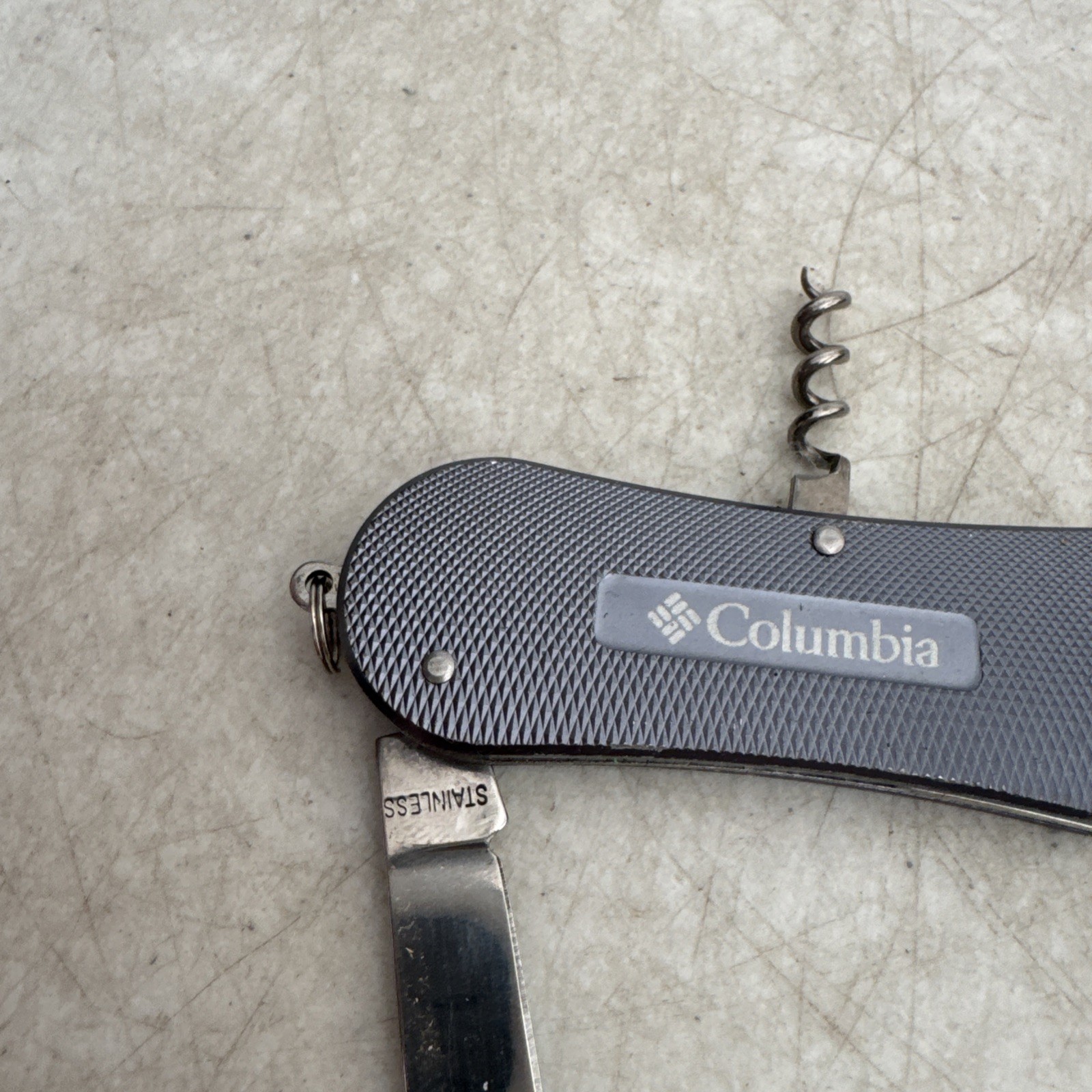 Columbia Field Gear Deluxe Green Multi Tool 10 Function Pocket Knife
