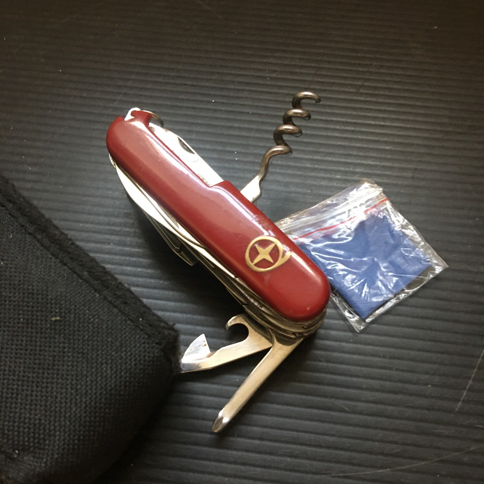 Vintage North Star Rostfrei 16-Function Multi-tool Pocket Knife w/ Case 3.5″L