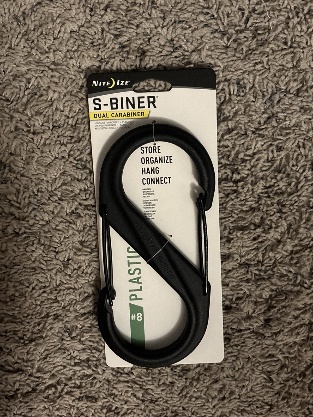S-Binder Clip Nite Ize Dual Carabiner