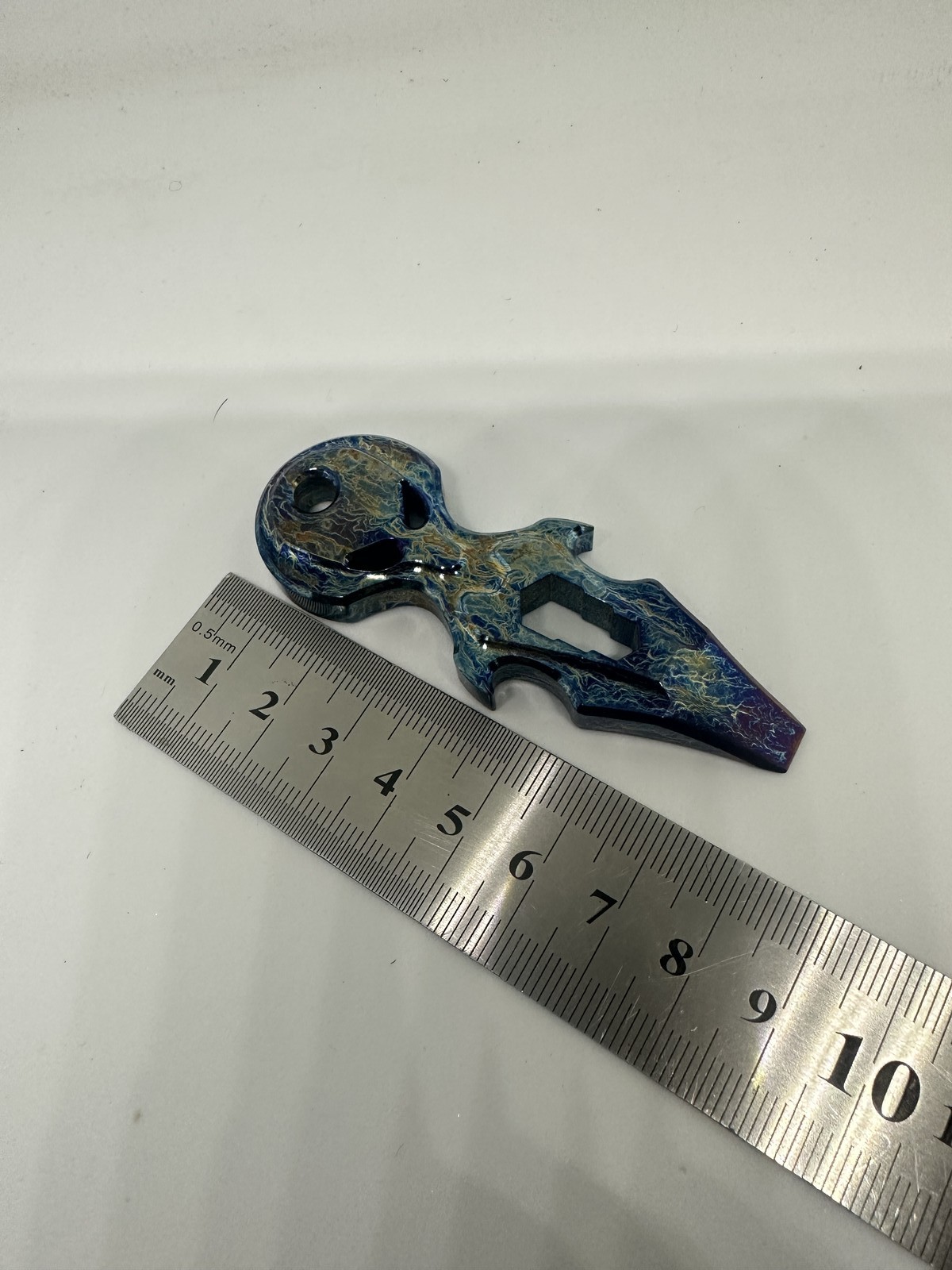 YJGDCN RIHE Design PioneerEDC PRY Bar TOOL TC4 TITANIUM BODY YJEDC03-Color-DIY