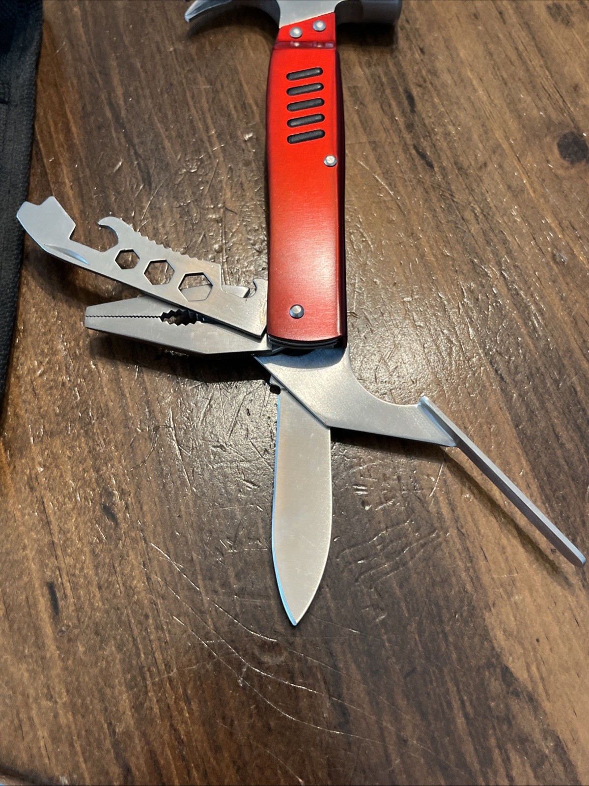 Protocol Hammer Pliers Multi-Tool Knife HANDY 12 In 1 Tool
