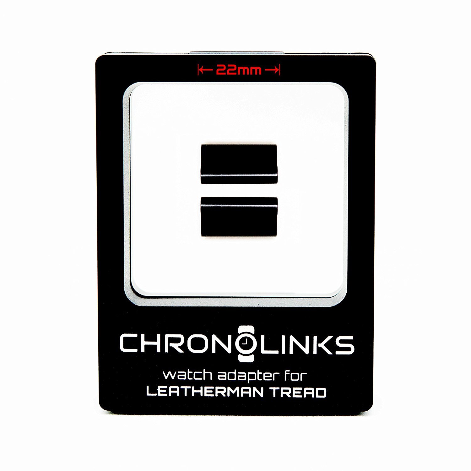 ChronoLinks compatible with Leatherman Tread – Black DLC (24mm)