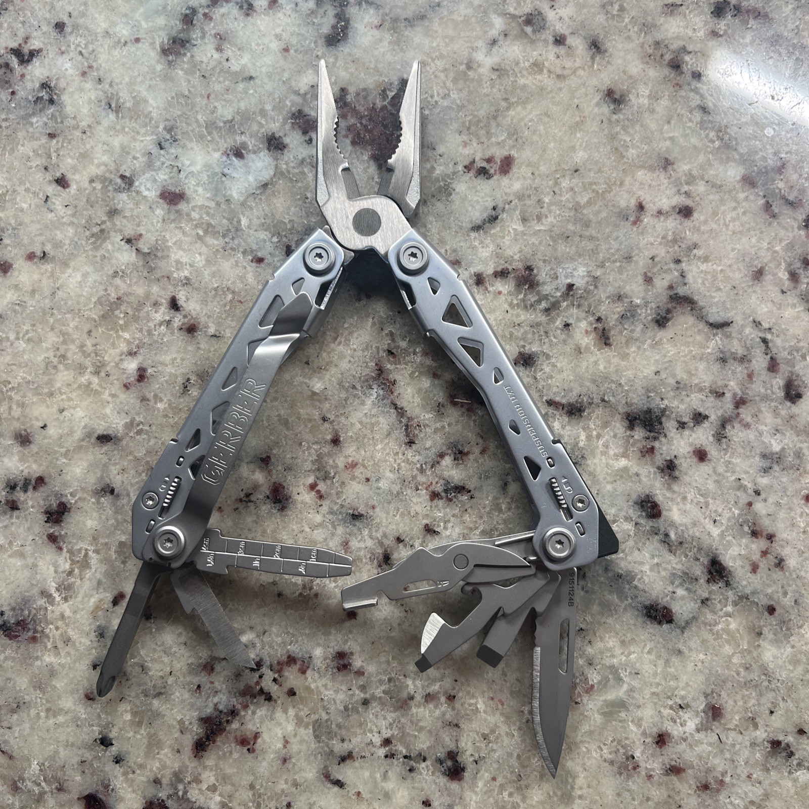 Gerber Suspension NXT 15-in-1 Silver Multi-Tool With Pocket Clip