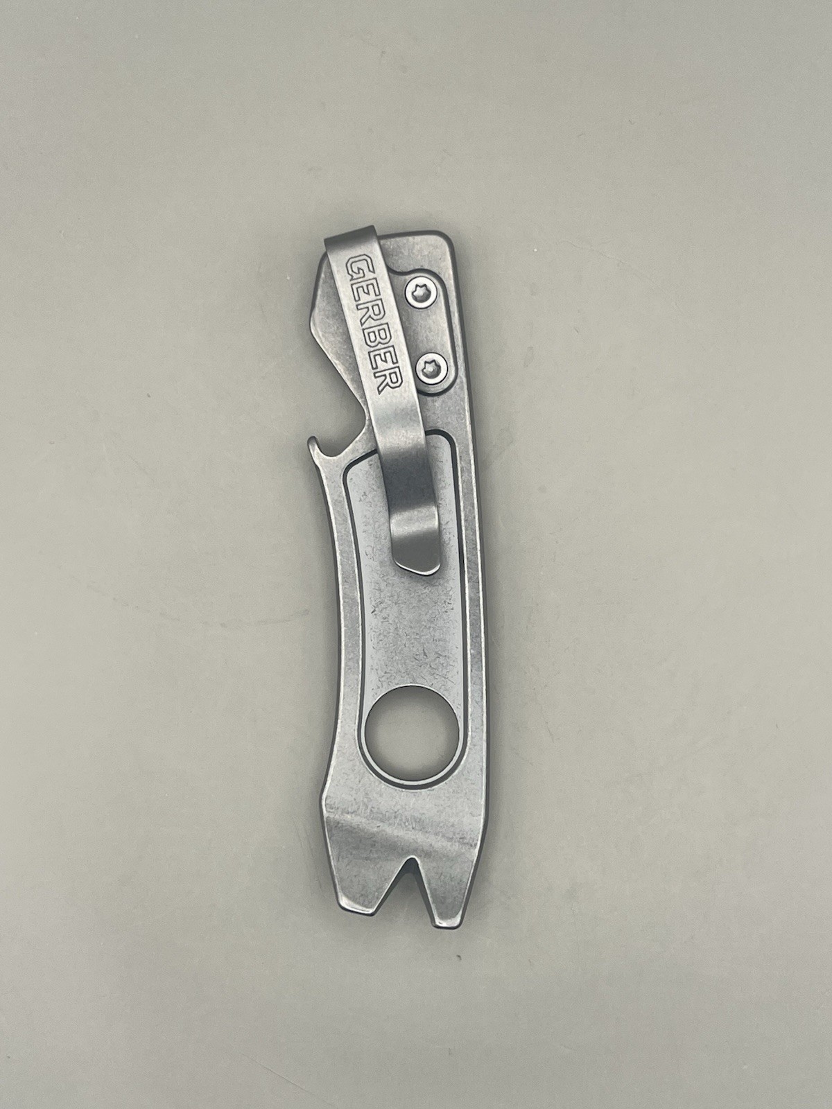 Gerber Chonk Stonewash MultiTool Topo Engraved Scale