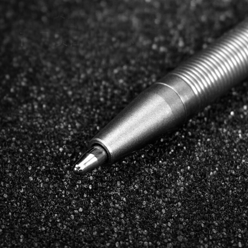 Hollow Titanium AlloyToolal Pen Tungsten Steel Head Creative Write Pen EDC Gift