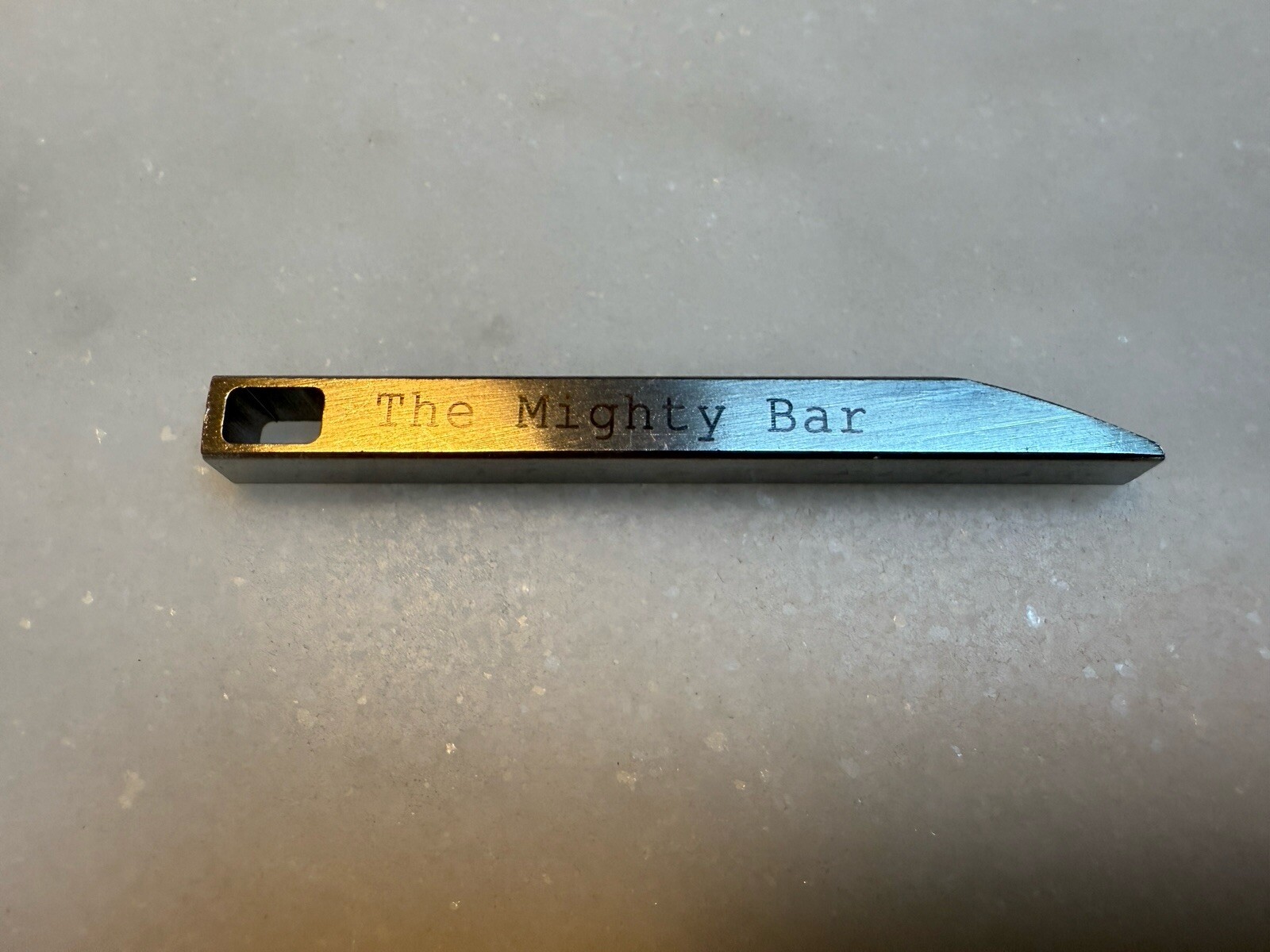 The Mighty Bar – Heavy Duty Keychain Prybar EDC Pry Bar Stainless Steel KeyChain