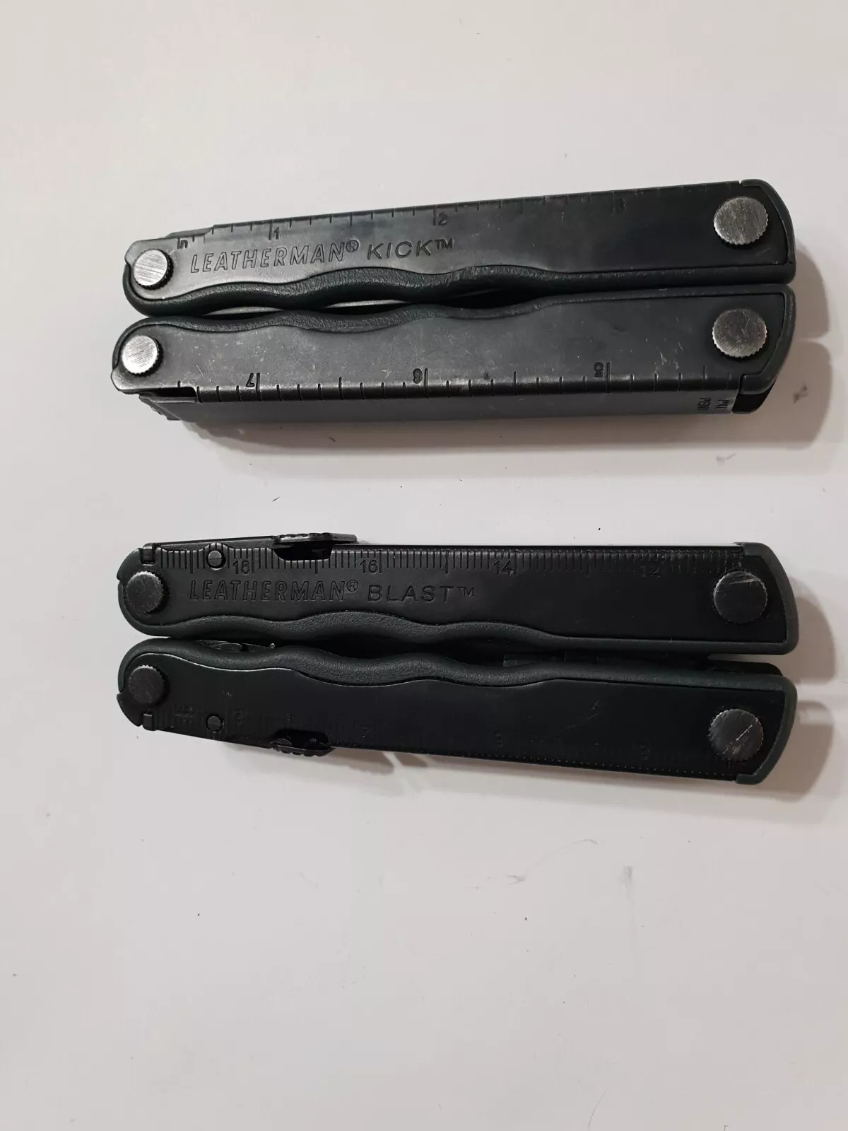 🔥2X Leatherman Black BO Blast Kick With Clip Multitool Retired Rare Collectable