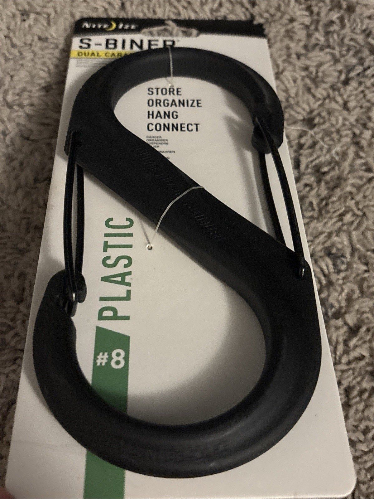 S-Binder Clip Nite Ize Dual Carabiner