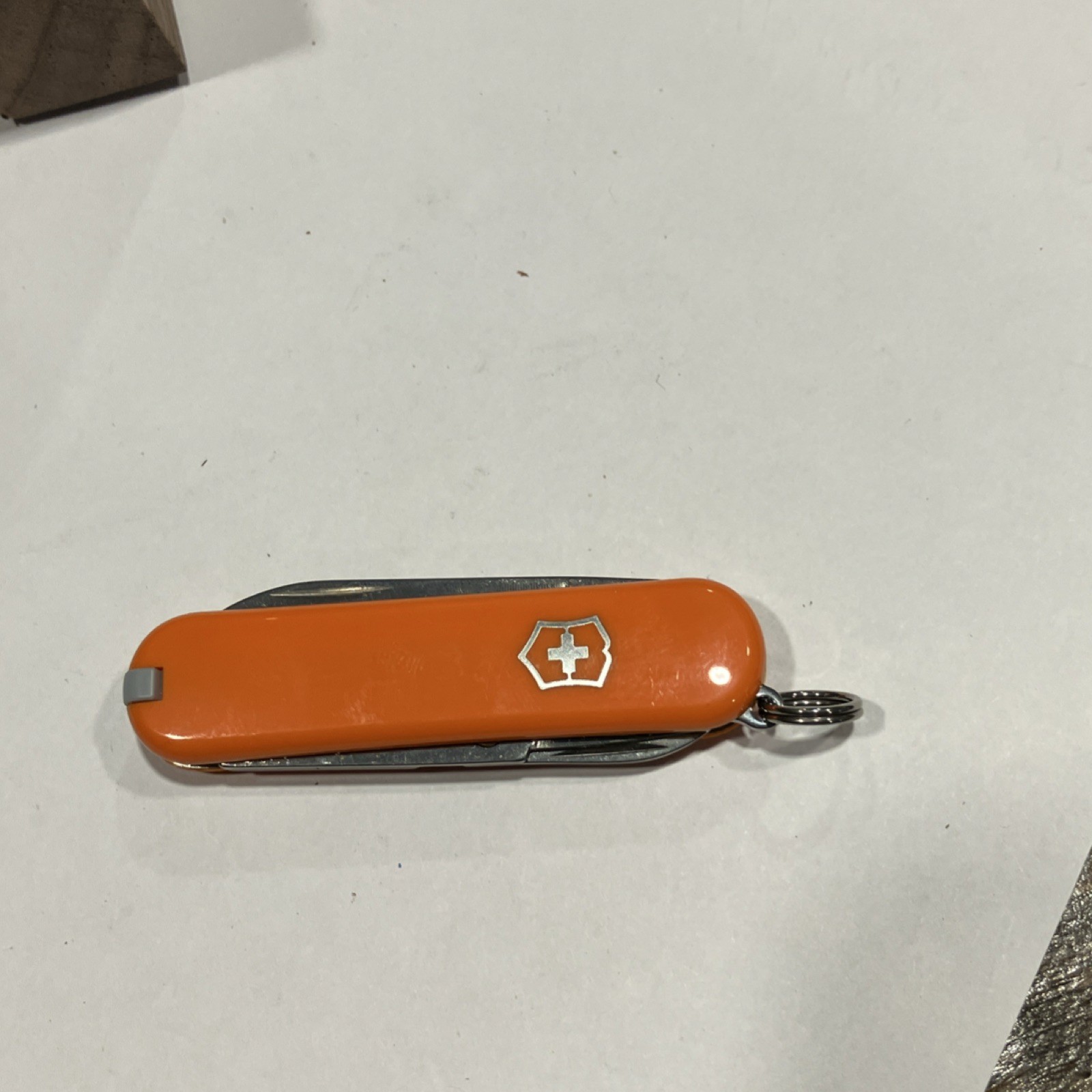 Victorinox Orange Stainless Steel Multi-Tool Knife Scissors Nail File