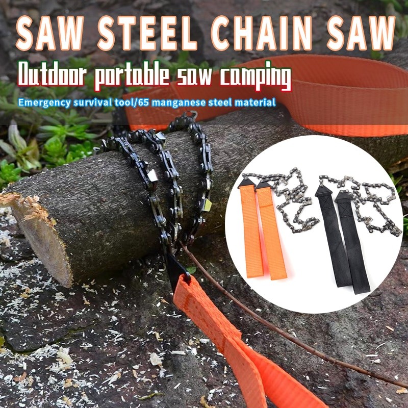 Portable Pocket Chain saw Camping Hiking Emergency Household Gardening Hand Chai