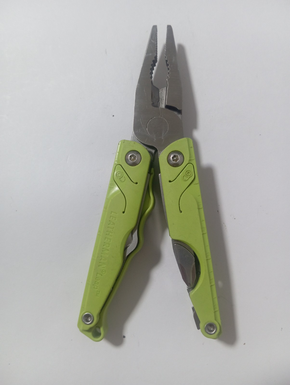 🔥🔥🔥 Leatherman Leap Green Multi Tool Retired Very Rare