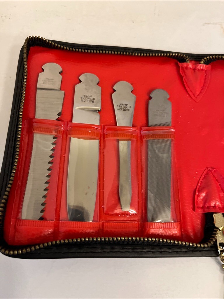 Barlow Multi Tool Kit Set – Knife Can Opener Blade Screwdriver – Japan – Vintage