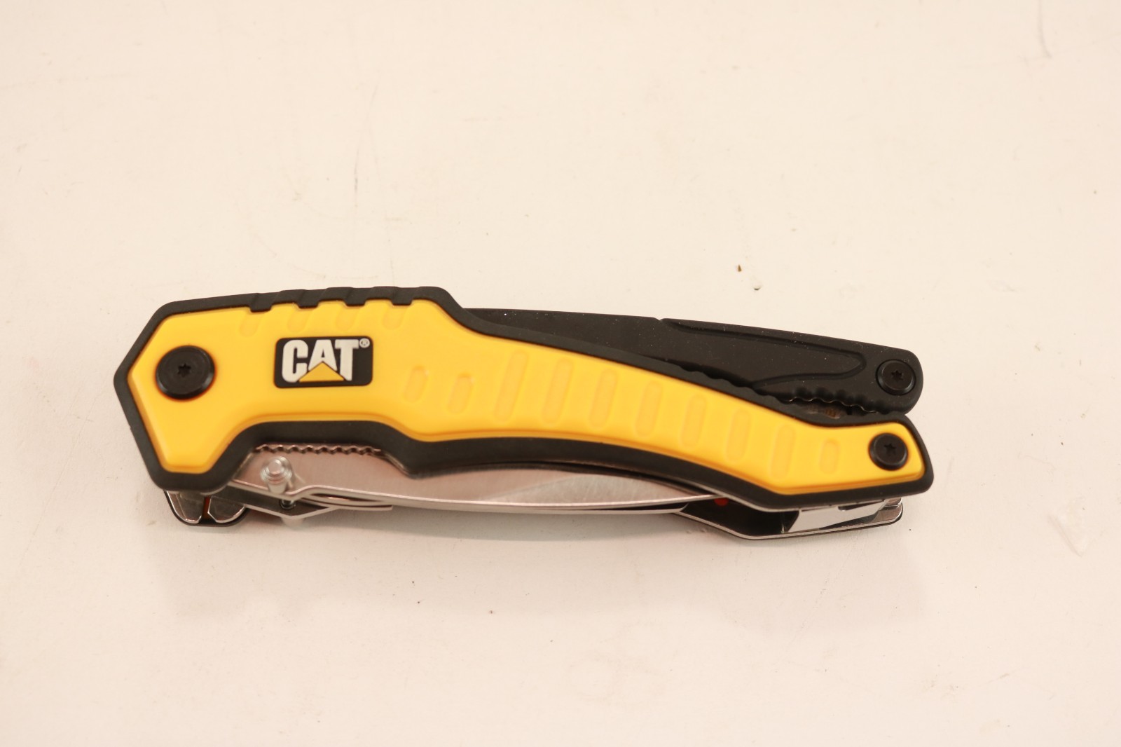 Caterpillar Multi-Function Tool 9-In-1 Black Aluminum Handle Stainless Tools