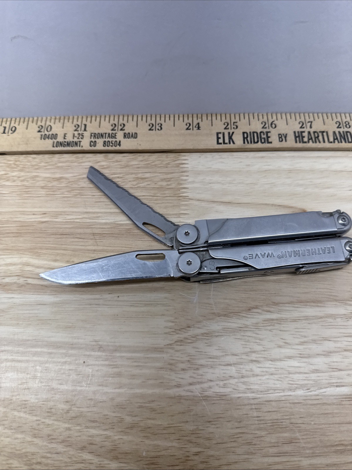 Retired Leatherman Wave Original Date Code 0711 (July 2011) Multi Tool Nice