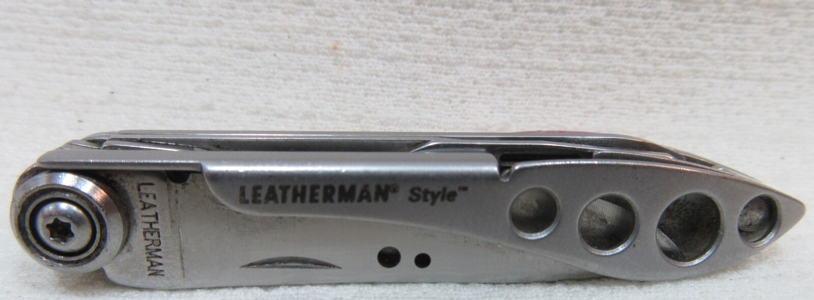 Leatherman Style Pink Multi Tool Knife Scissors