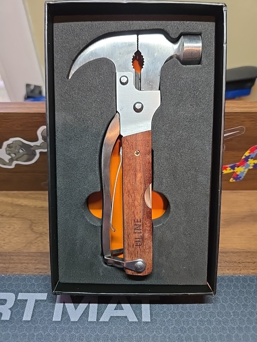 Mad Man 12-In-1 Hammer Time Utility Tool New open box Mint Father’s Day Gift