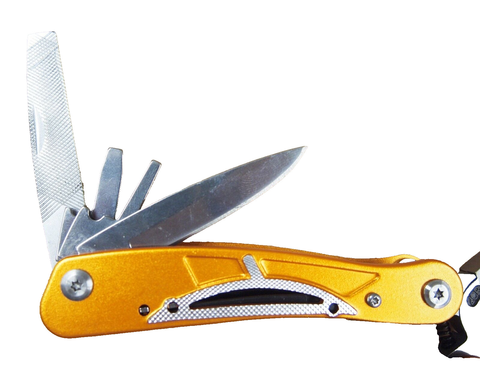 11 in 1 Multi Tool Plier Knife Stainless Steel Aluminum Handle Carry Bag 327002