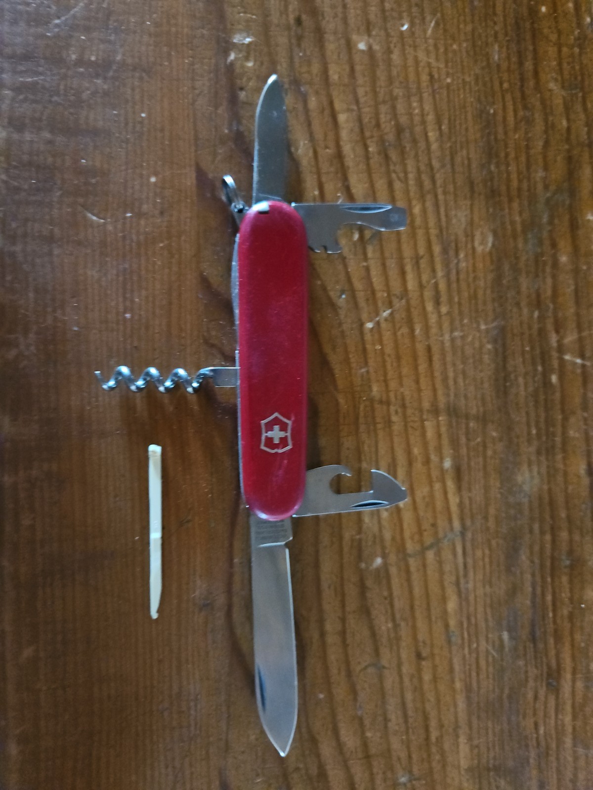 Swiss Army Knife Waiter 9 Tool + Keyring By VICTORINOX Officier Suisse