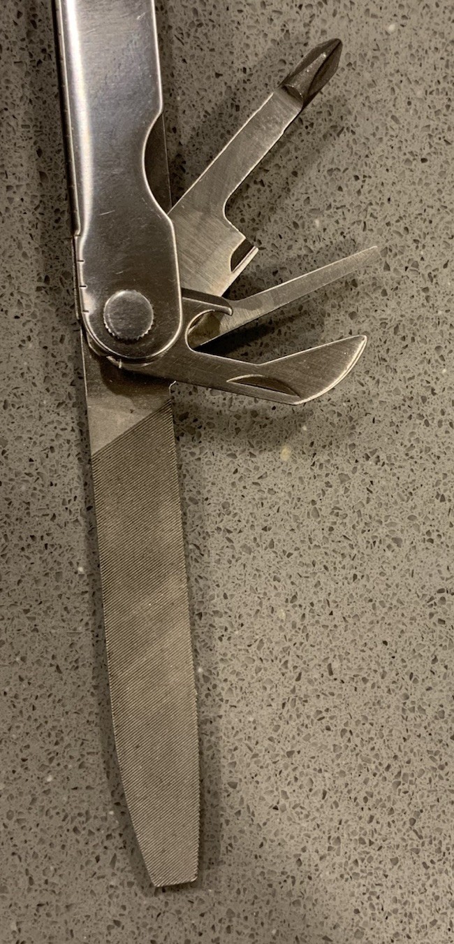 Vintage Original and Micra Leatherman Multi-Tool Set of Two (2) Stainless Steel