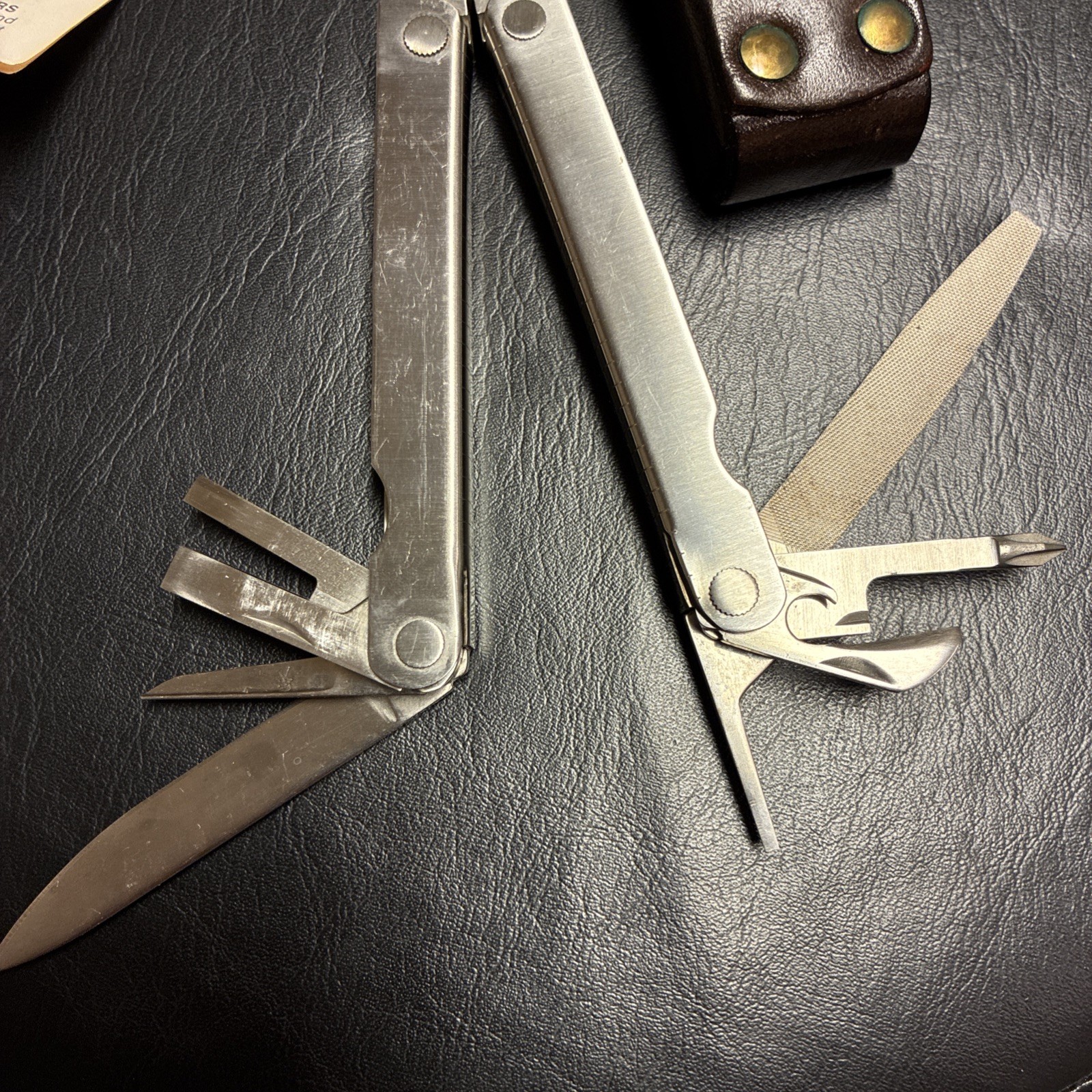 LEATHERMAN USA 1st RunUS PAT 4238862 POCKET SURVIVAL TOOL Multitool Portland OR