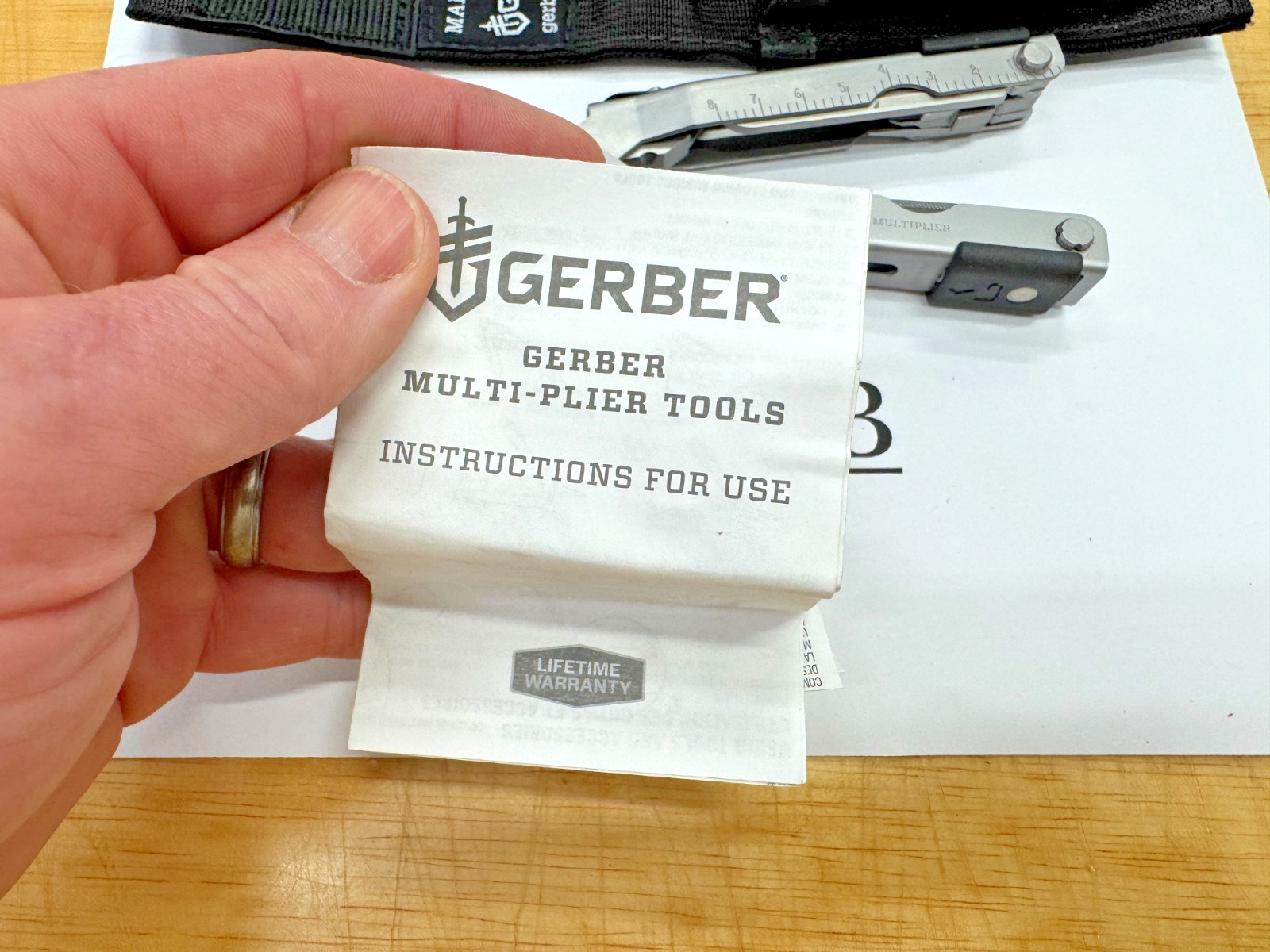 Gerber Tools USA Stainless Steel Needle Nose Multiplier Multi-Tool MP600 NEW