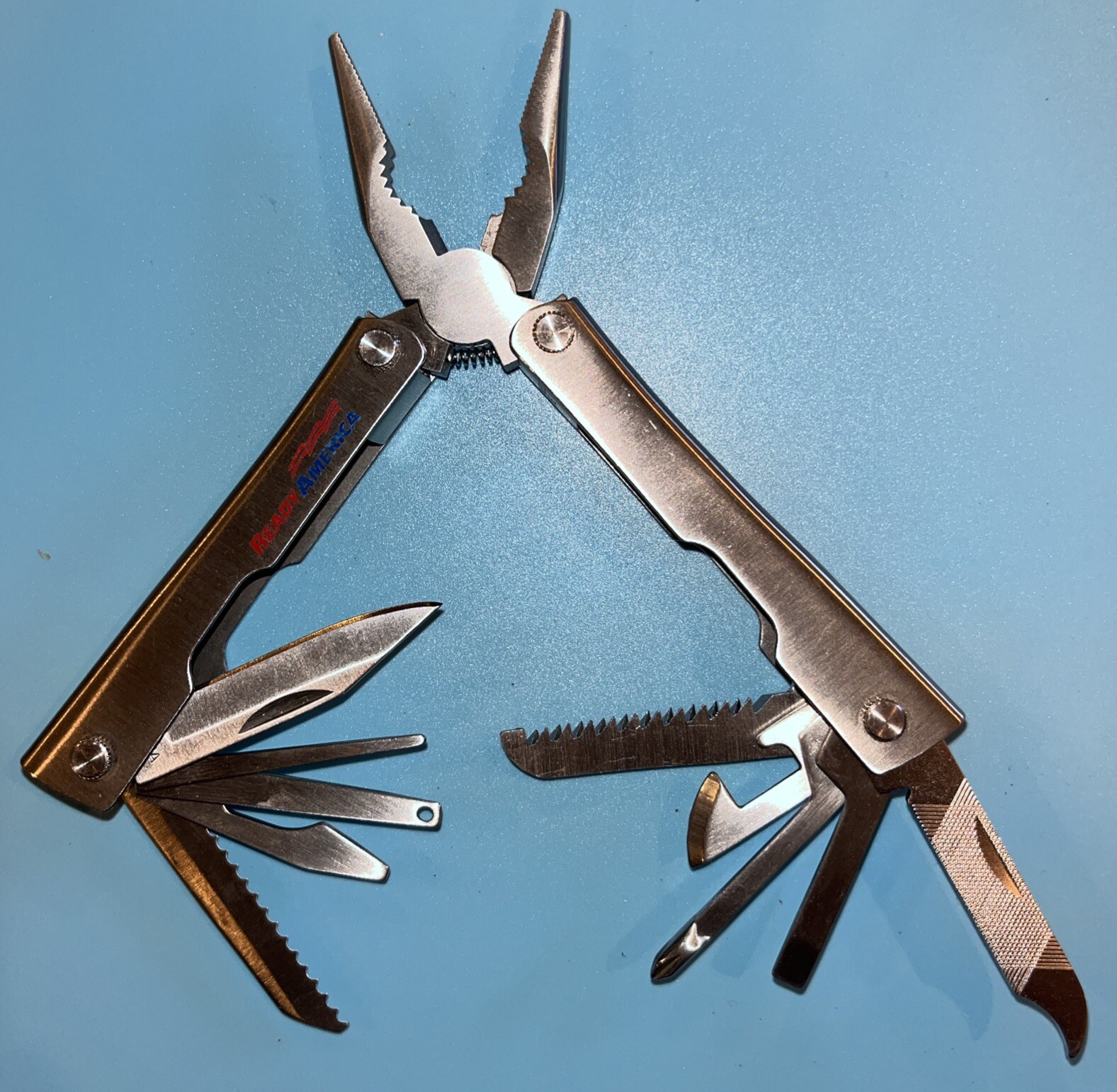 Multi Tool Stainless Steel Heavy Dutie Pliers. Looks New