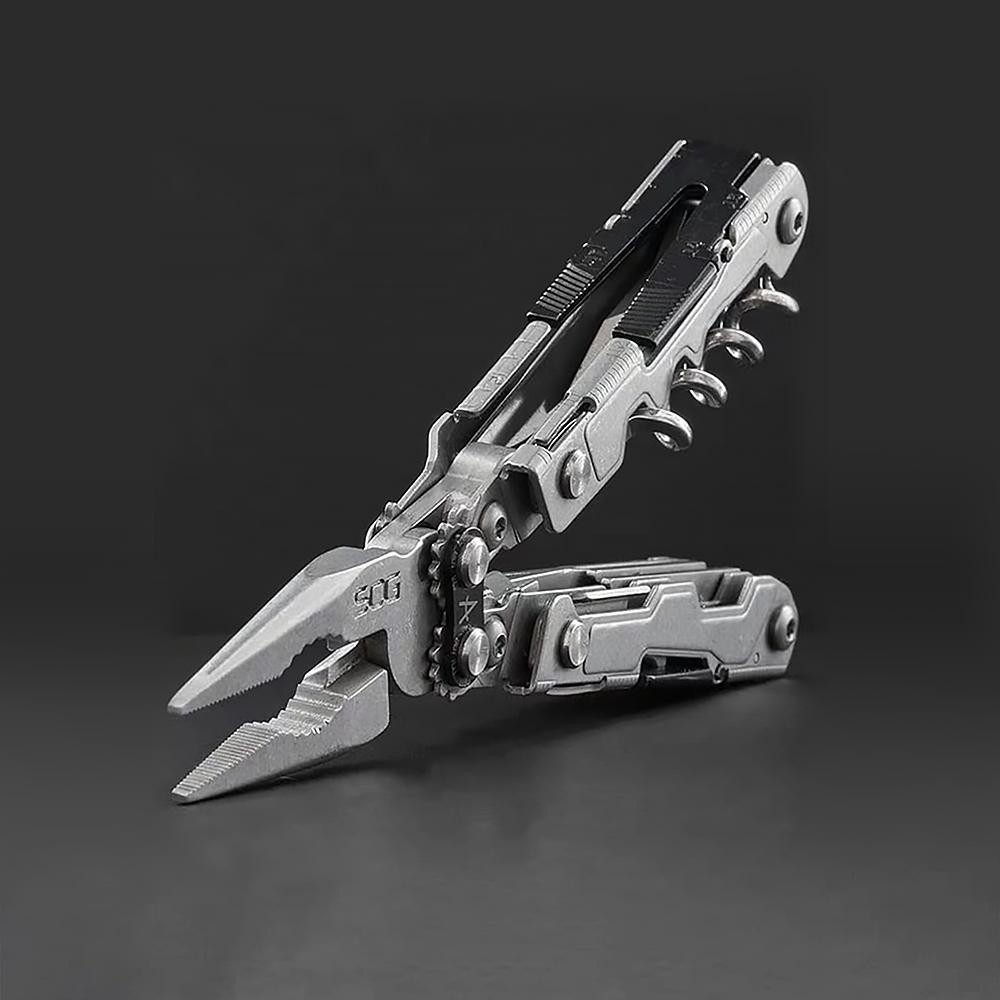 Sog Powerlitre 19-in-1 Multi-tool Folding Pliers Knife Edc Pocket Scissor