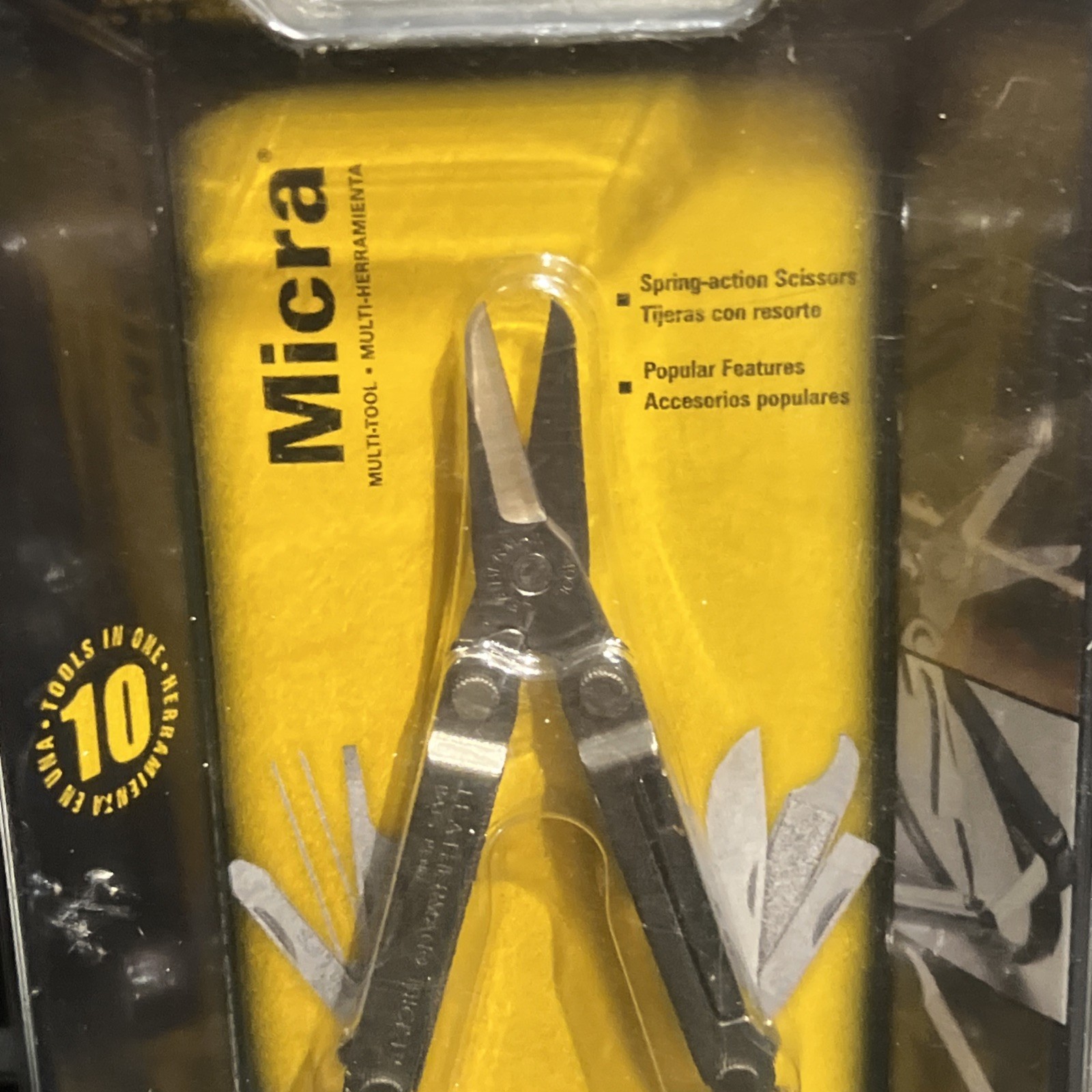 MICRA LEATHERMAN MULTI TOOL KNIFE NEW IN PACKAGE POCKET KEY CHAIN 2006 NOS