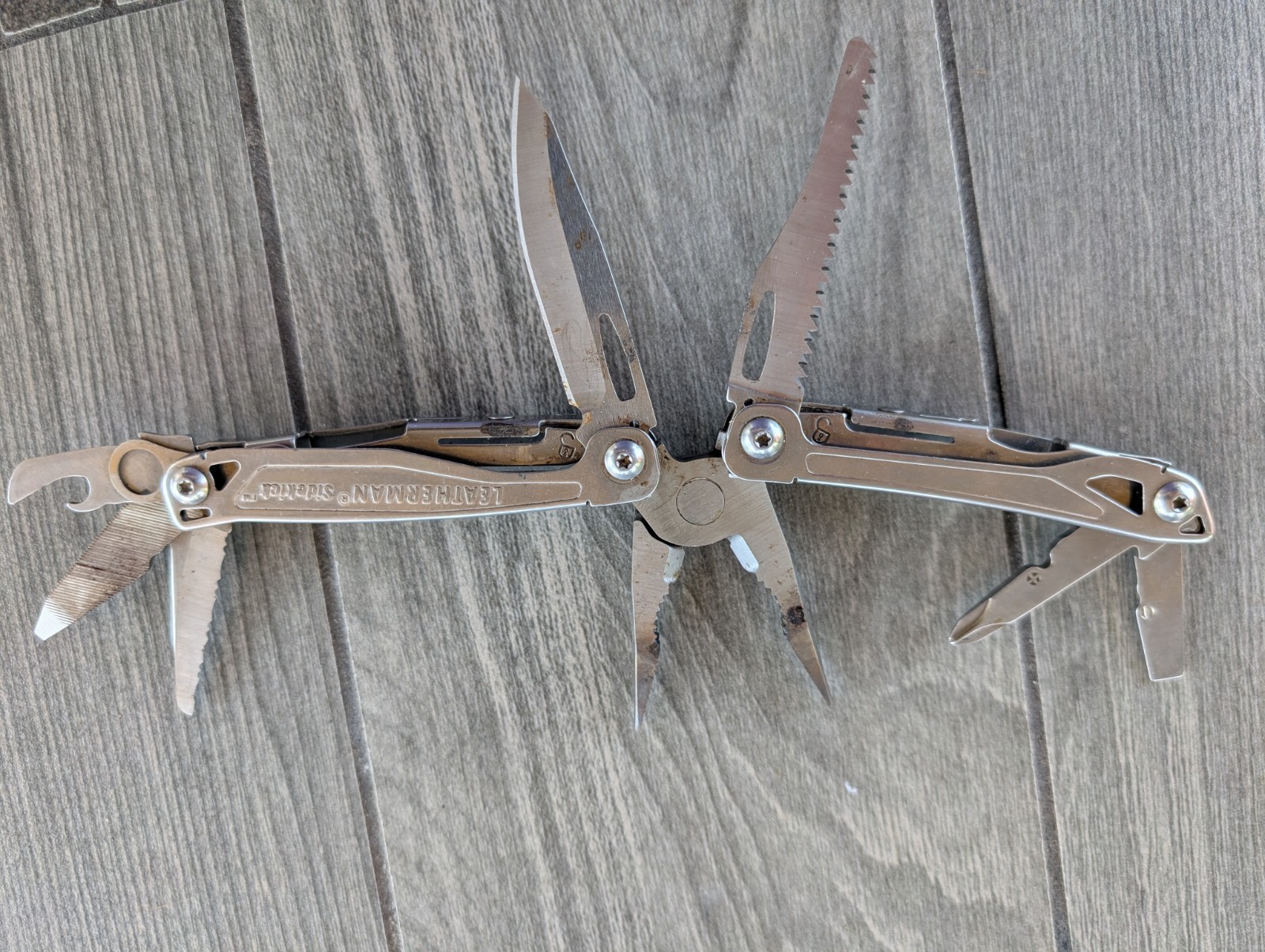 Leatherman Sidekick & Buck Knife Bucklite Multi-tool Lot Quality! Must See pics!