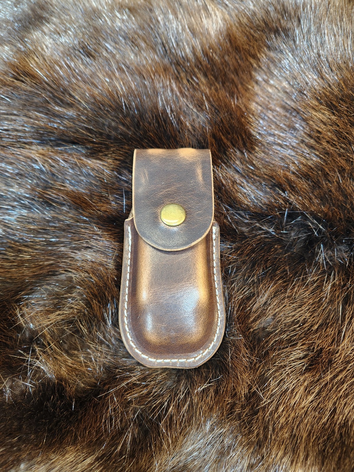 LeatherMan Supertool 300 Leather Sheath Top Grain Horween Handmade in Kentucky