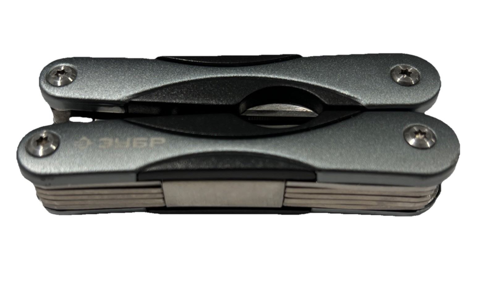 Zubra 3Y6P Multi-Tool 8-in-1 + Nylon Case Black Green EUC