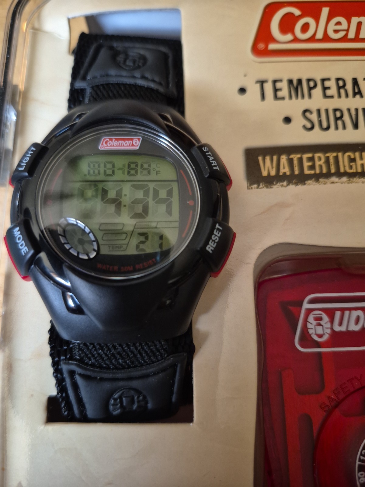 Coleman Chronographic Watch Survival Tool – New Battery