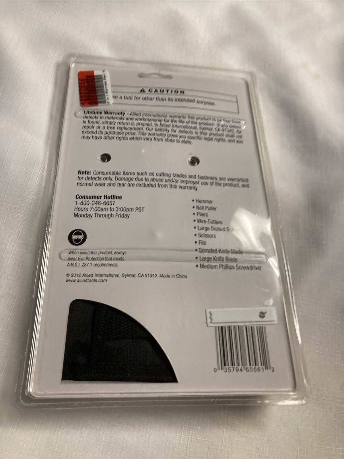 Allied 10 In 1 pocket tool model 60561 new In package include storage pouch