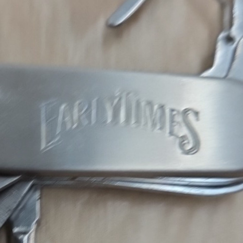 Early Times Whiskey Multi-Tool Utility Pocket Knife (R7-25)