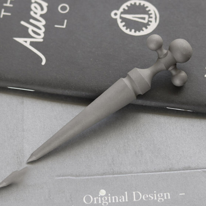 EDC TC4 Titanium Pry Bar Crowbar Mini Outdoor Multi Tool Cool stick cross stick