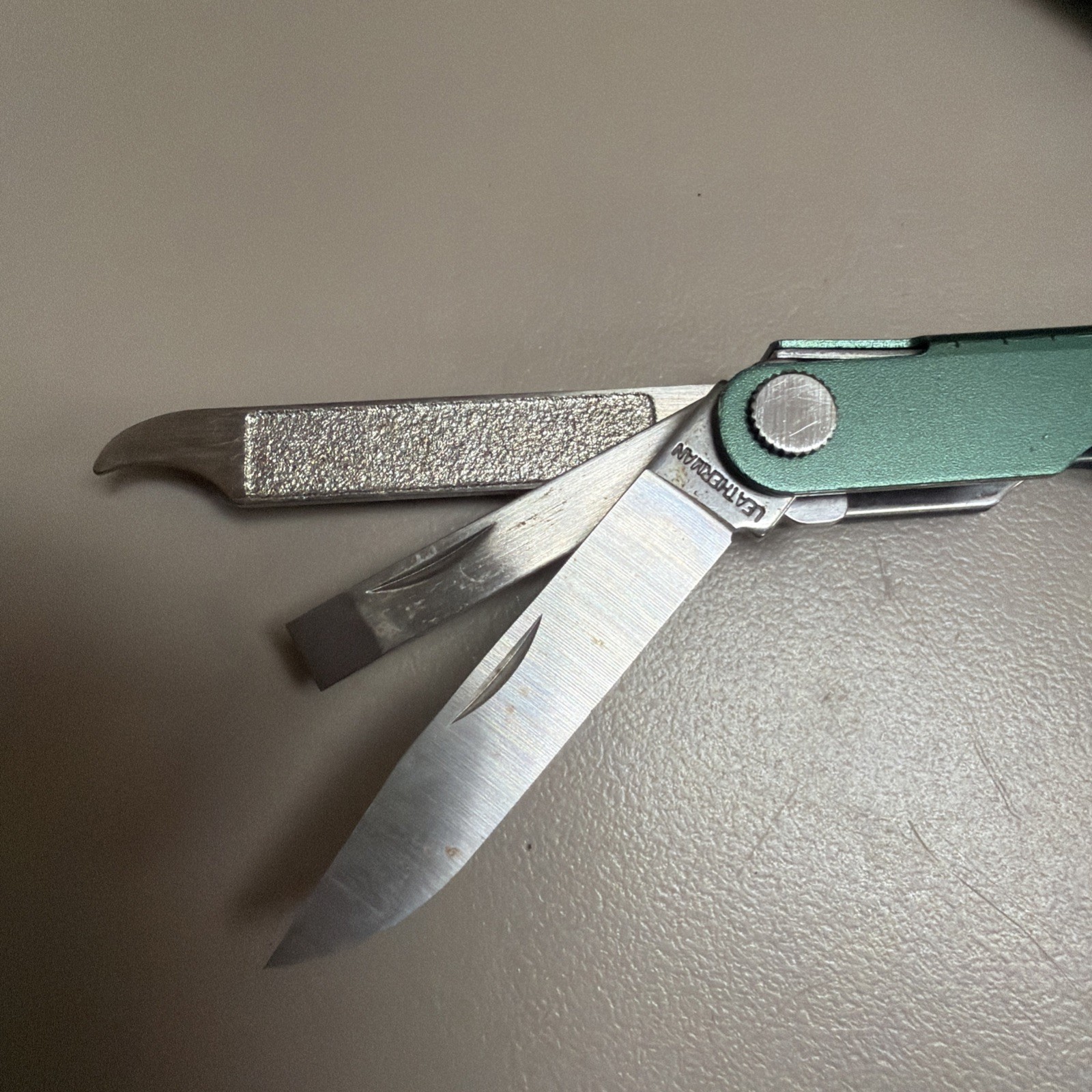 Leatherman Micra Multi-Tool Stainless Steel Blade Knife, Scissors, Key Ring
