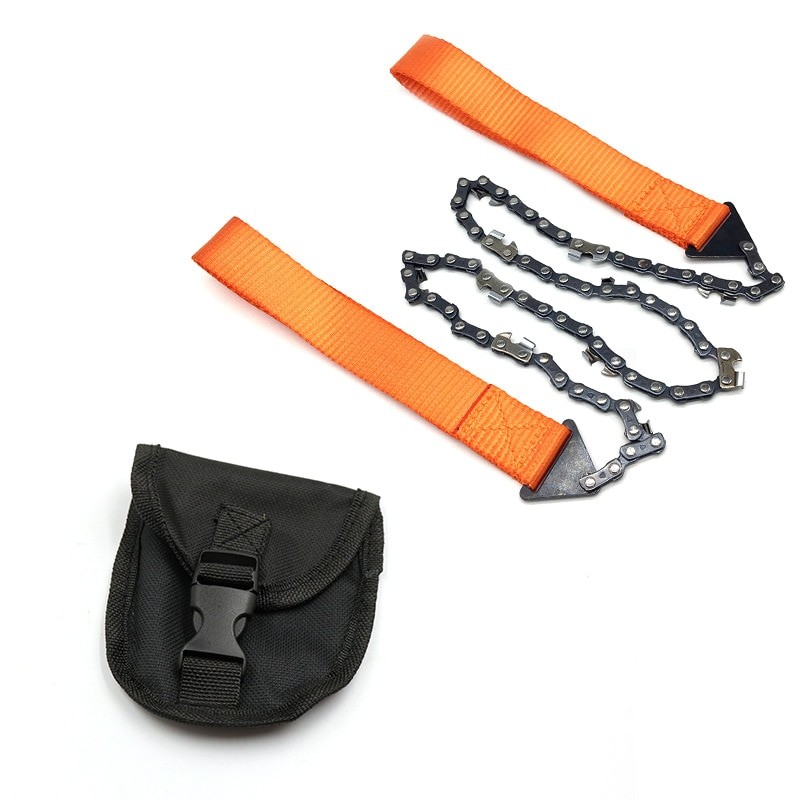 Portable Pocket Chain saw Camping Hiking Emergency Household Gardening Hand Chai