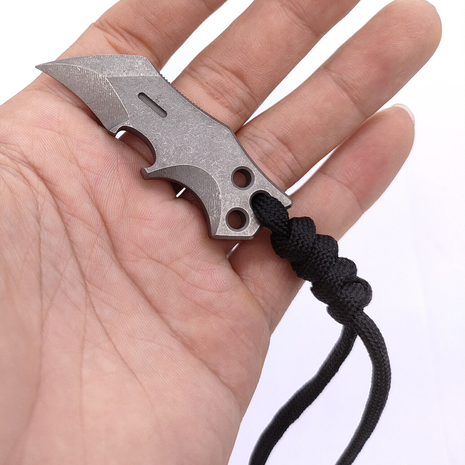 Solid Titanium Alloy Outdoor Multi Tool Pry Bar Crowbar Opener Unboxing EDC