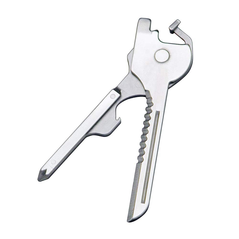 6in1 Multifunctional Keychain Utility Key Multitool for Keychain Folding…