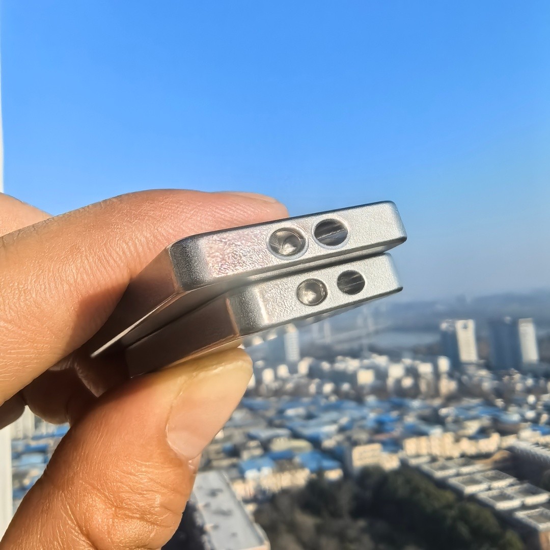 Titanium alloy Rectangle EDC DIY modification and upgrading Accessories 5mm